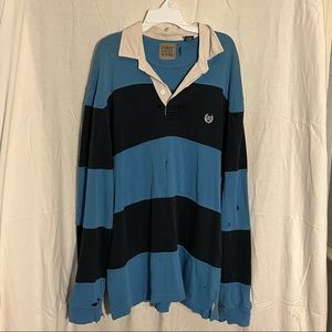 LF Furst of a Kind Distressed Rugby Tee